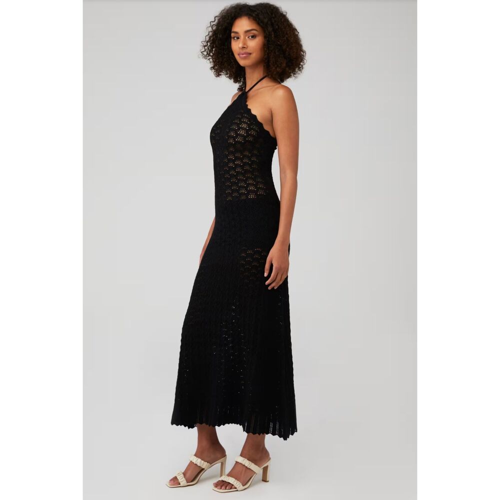 ASTR the Label Shira Maxi Dress in Black NWT - Picture 2 of 6